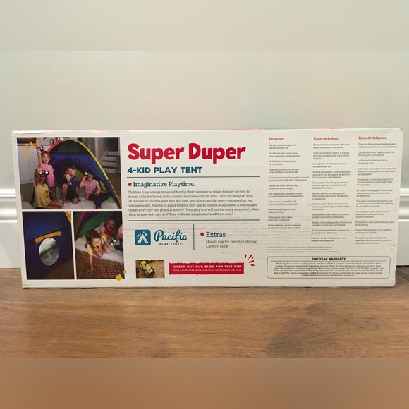 4 Kids Super Duper Indoor/Outdoor tent - Picture 3 of 8